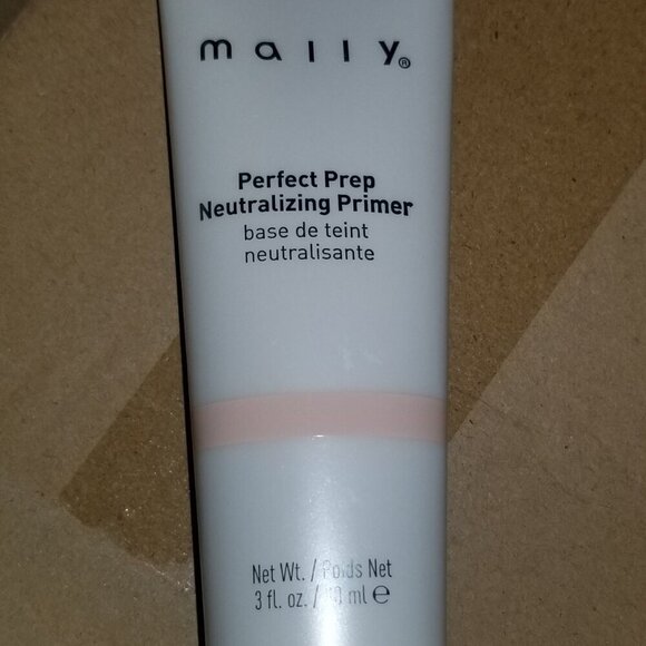 Large Size Mally Perfect Prep Neutralizing Primer Tones Down Redness NEW - Picture 2 of 10